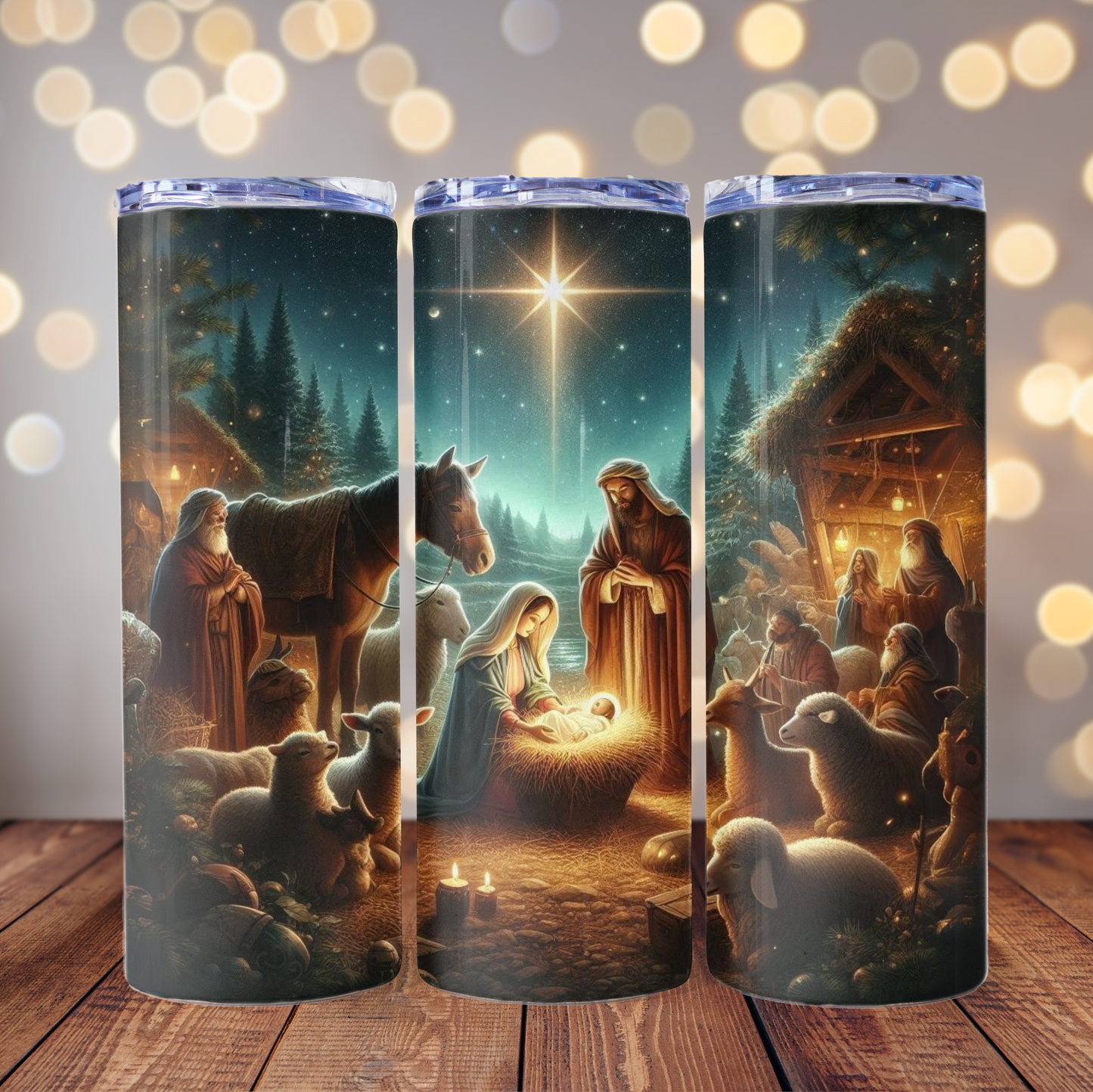 Classic Nativity Scene - 20oz Tumbler