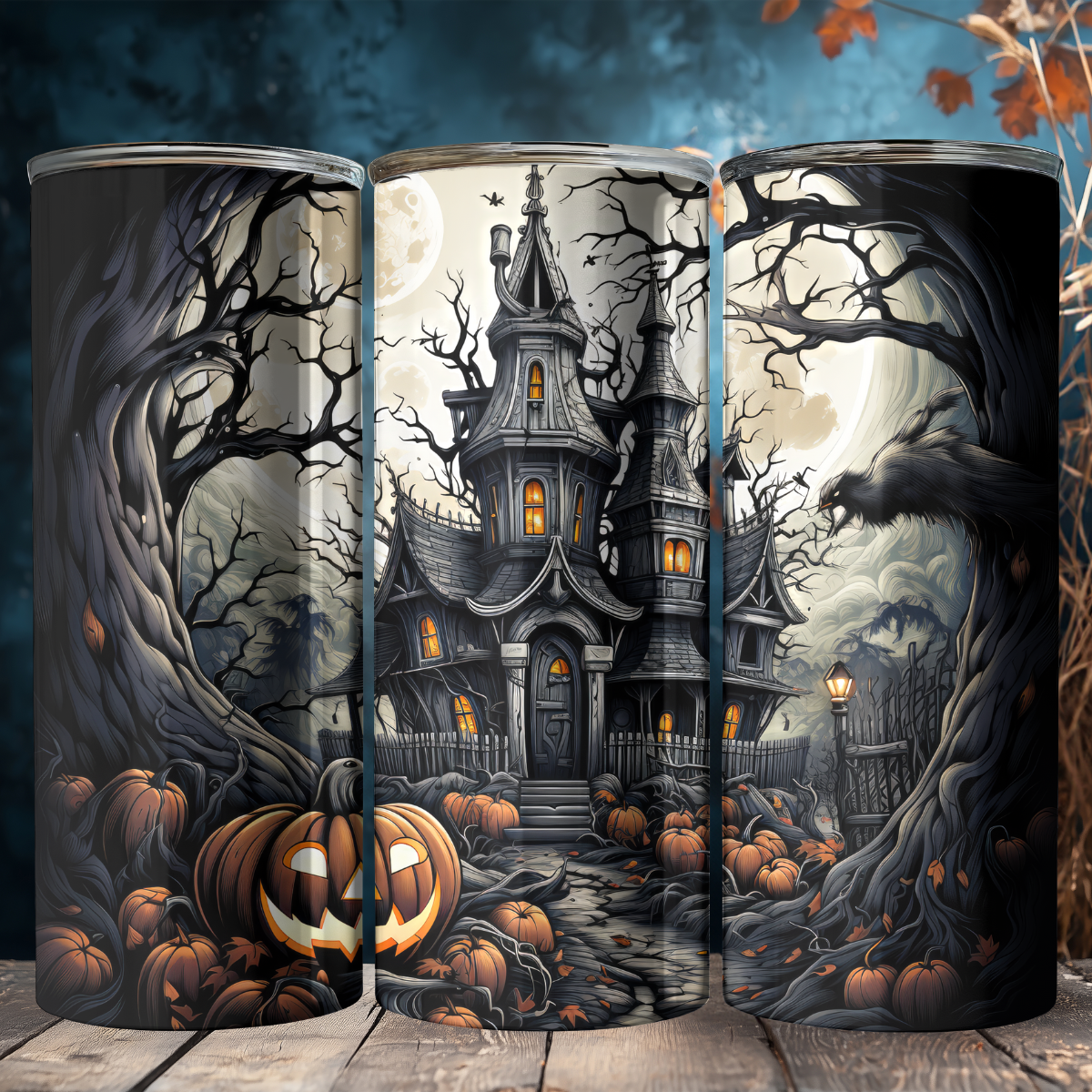 Eerie Estate - 20oz Stainless Steel Tumbler