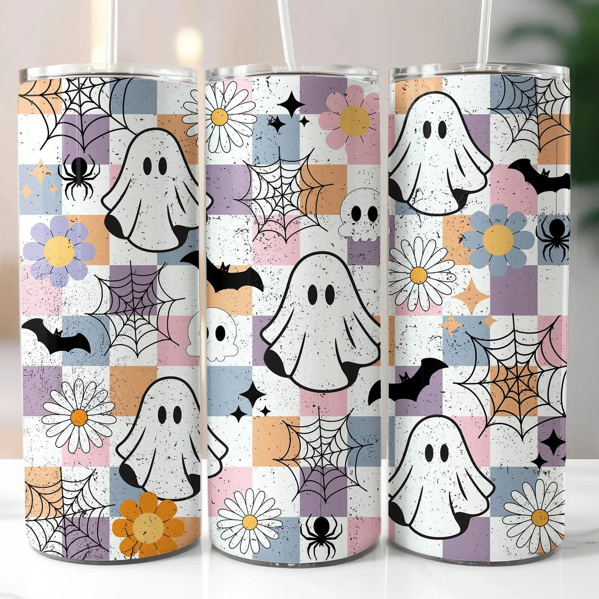Retro Halloween - 20oz Stainless Steel Tumbler