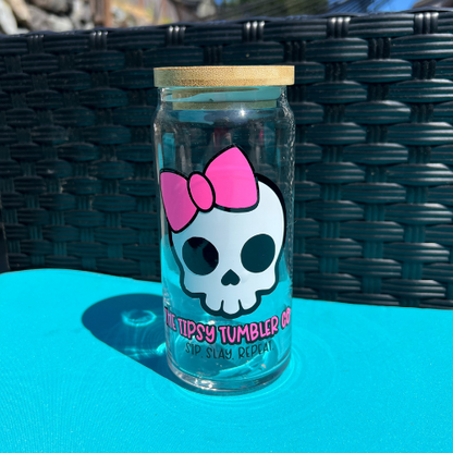 The CEO - The Tipsy Tumbler Co 20oz Signature Glass Tumbler