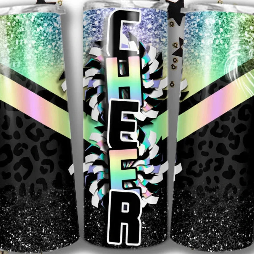 Cheer Tumbler - 20oz Stainless Steel Tumbler