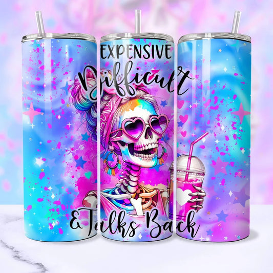 Expensive, Difficult & Talks Back - 20oz Stainless Steel Tumbler