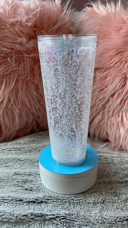 Glistening Snow - 24oz Tumbler