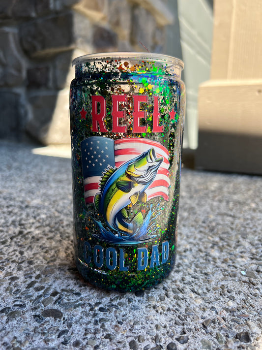 Reel Cool Dad - 16oz Tumbler