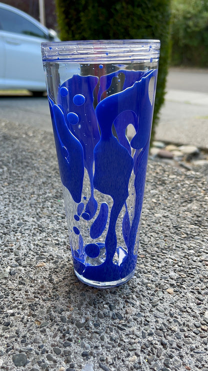 Deep Blue Ocean [LAVA] - 24oz Tumbler