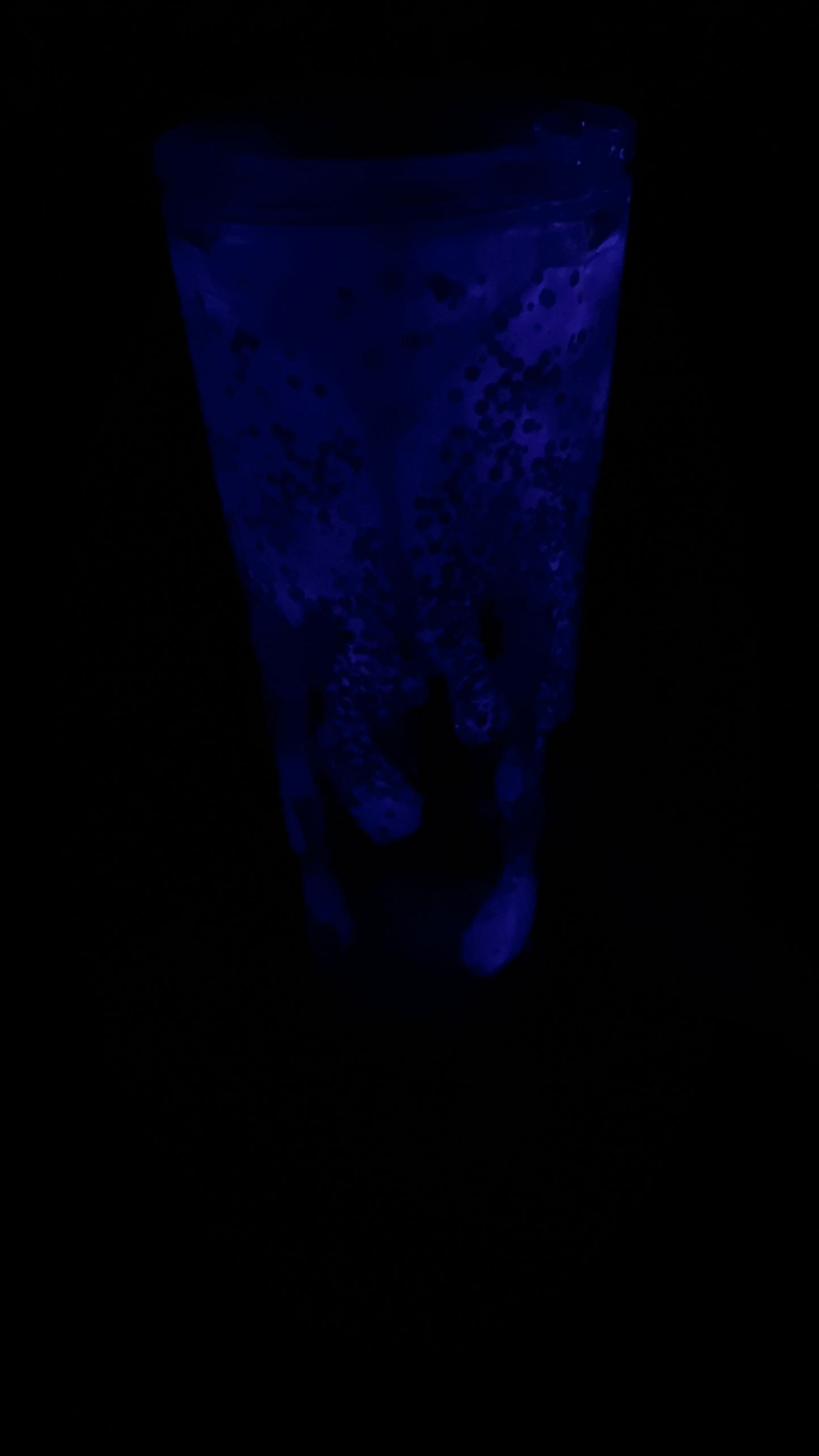 Bubblegum Glitter [LAVA GLOW] - 24oz Tumbler