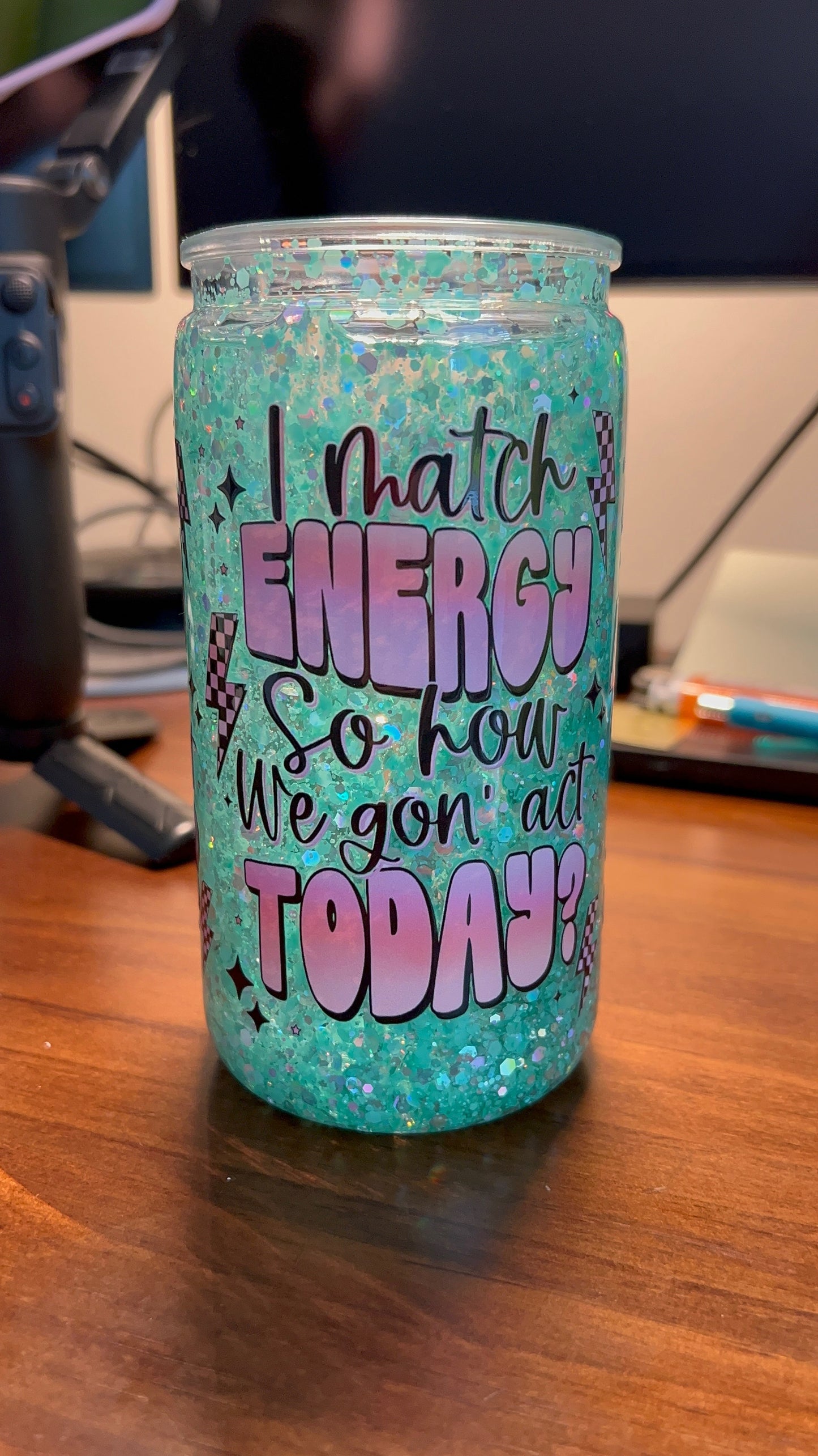 Energy Matcher - 16oz Tumbler