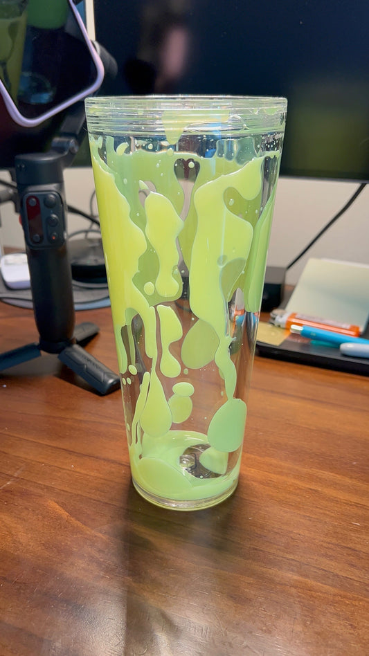 Neon Venom [LAVA GLOW] - 24oz Tumbler