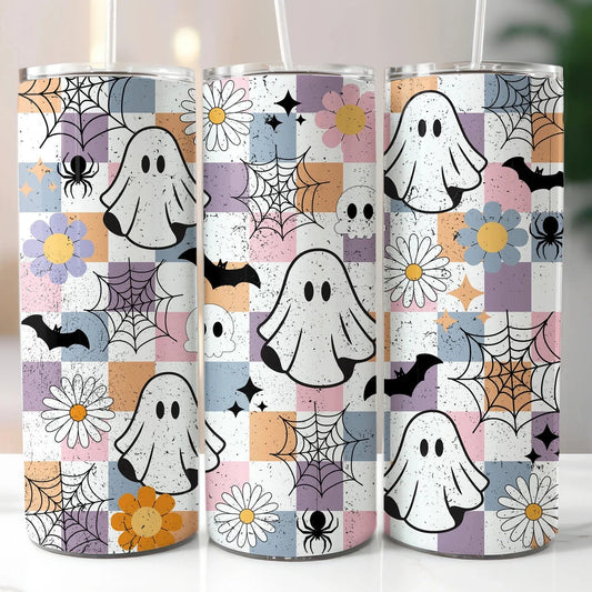 Retro Halloween - 20oz Stainless Steel Tumbler