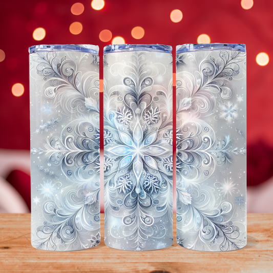 Whimsical Snowflakes - 20oz Tumbler