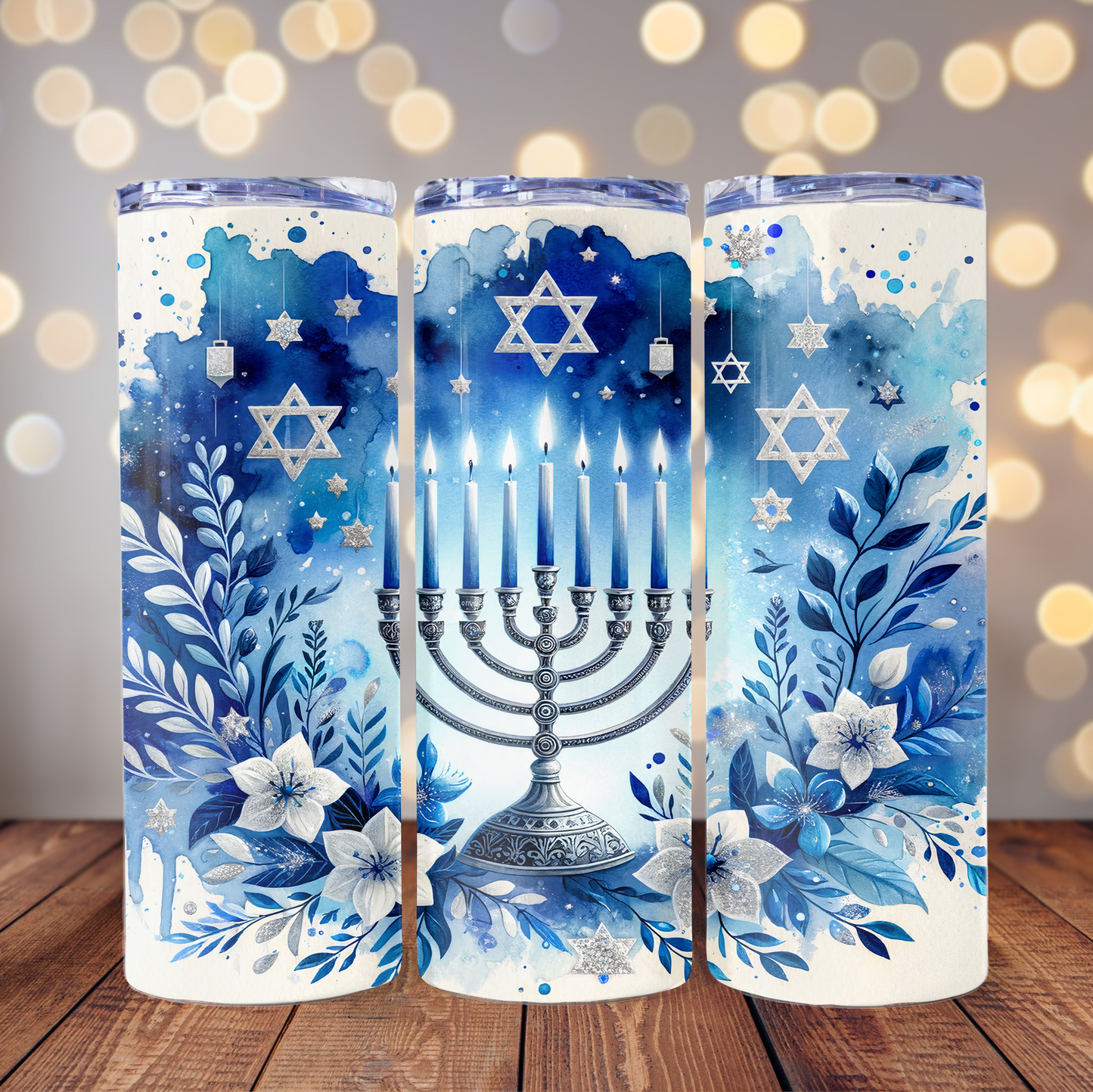 Hanukkah Menorah - 20oz Tumbler