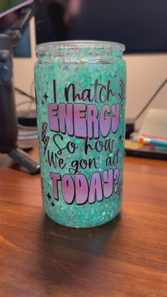 Energy Matcher - 16oz Tumbler