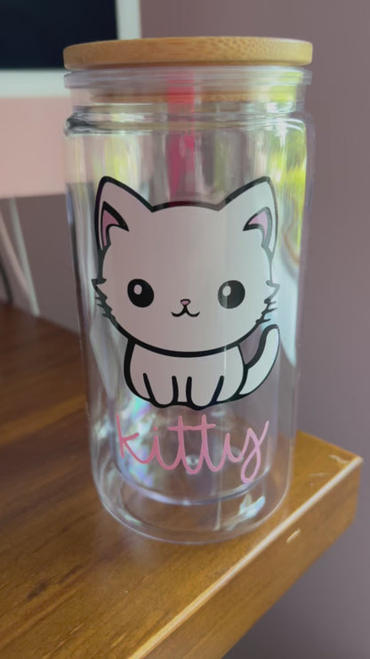 Kawaii Kitty - 16oz Tumbler