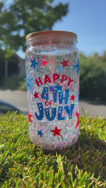 4th of July Stars - 16oz Tumbler