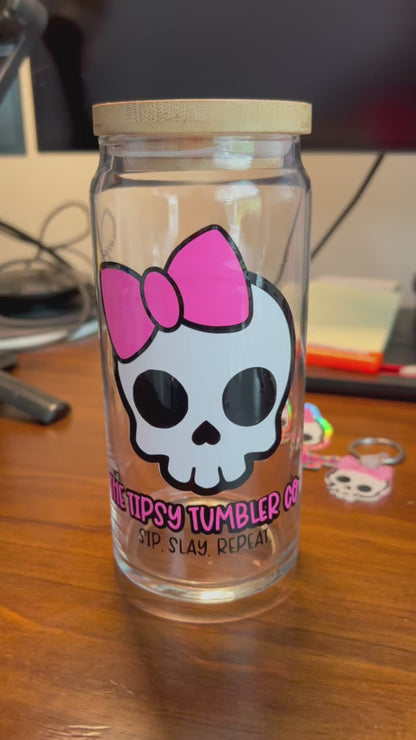 The CEO - The Tipsy Tumbler Co 20oz Signature Glass Tumbler